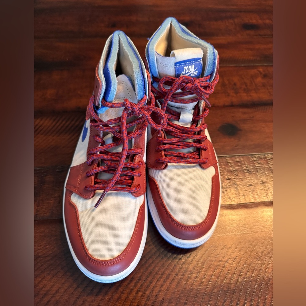 Nike Air Jordan 1 High Zoom CMFT Team Red/ Redstone (style code CT0979-104)